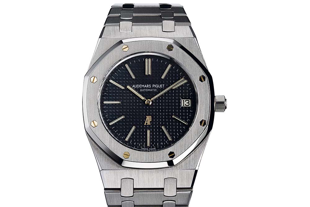 The first Octogonal Royal Oak Wristwatch made by Audemars Piguet in1972