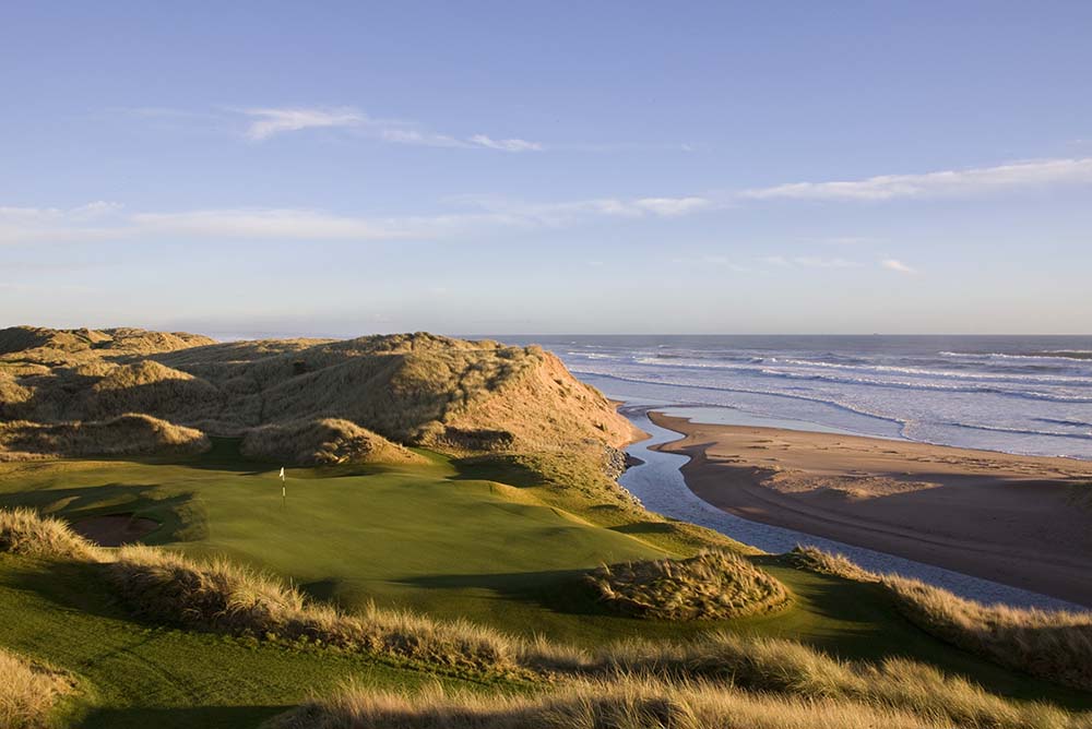 Spectacular links layout set amongst the Great Dunes of Scotland