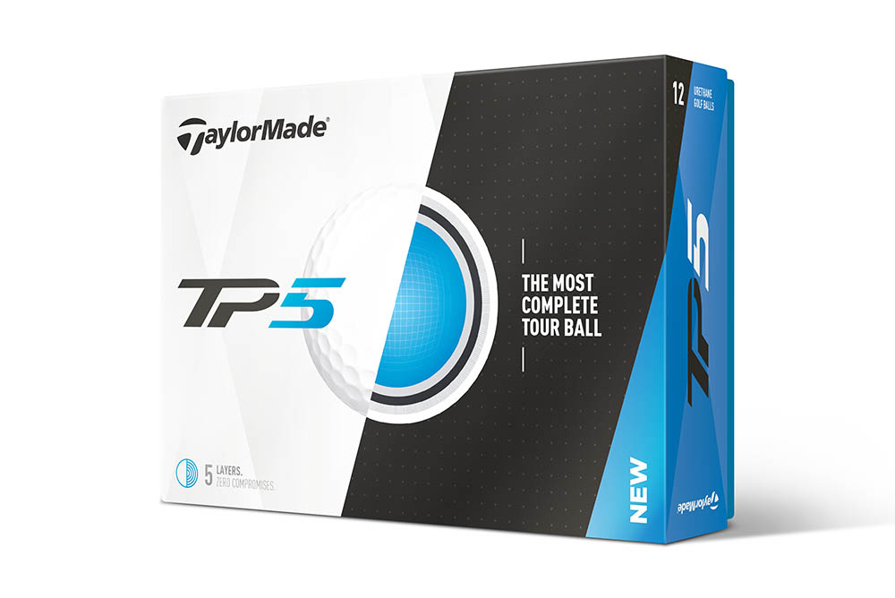 The new 5 layer TP5 golf balls