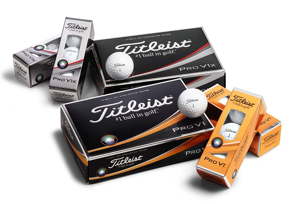 The new Titleist 2017 Pro V1 and Pro V1x golf balls are available in golf shops of Hong Kong now