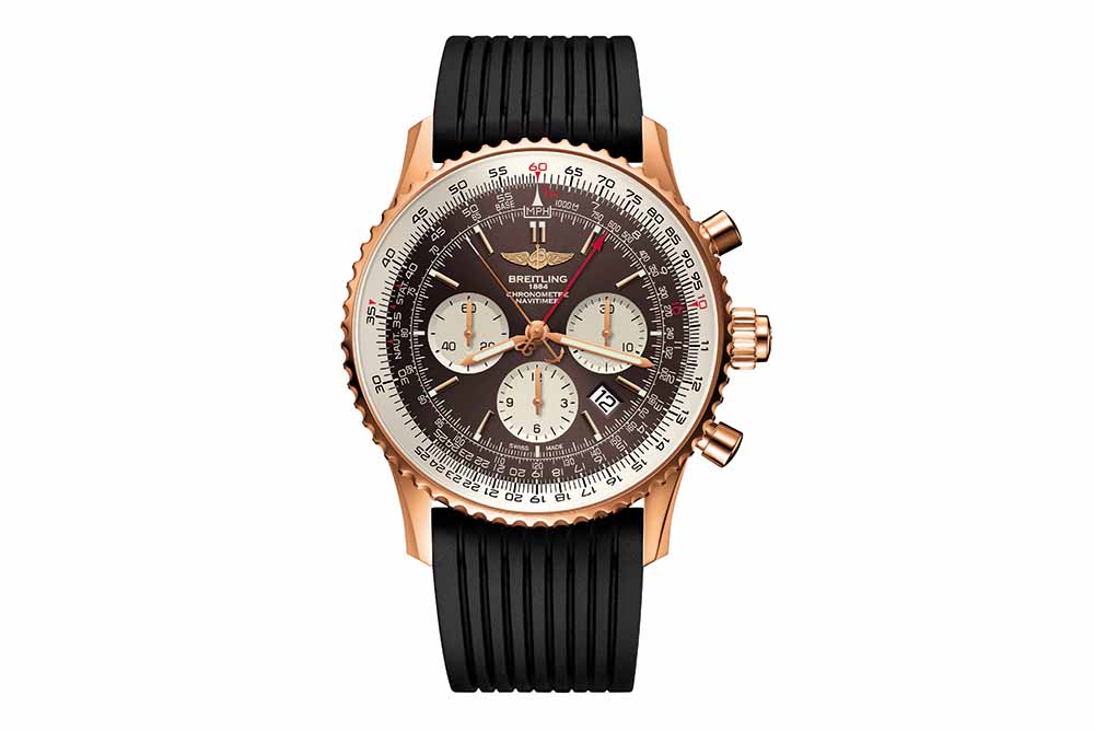 Breitling Navitimer Rattrapante 250-piece red gold limited edition