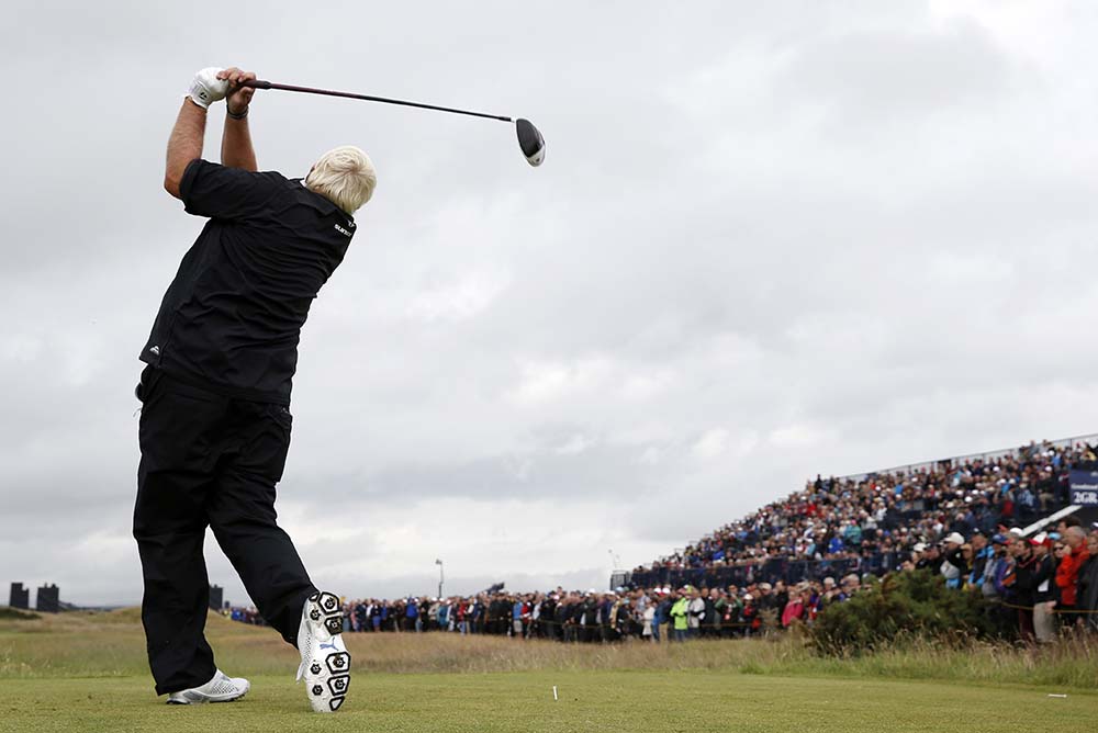 John Daly during the 2015 Open Golf Championship