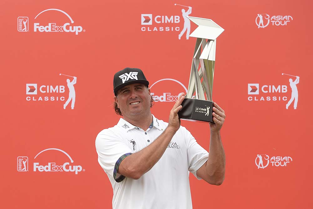 Pat Perez had an emphatic victory at the CIMB Classic in Malaysia