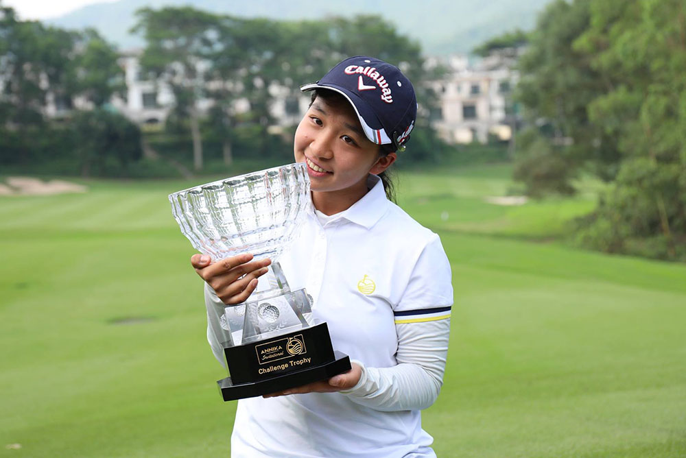 “I’m so excited to win my first big event,” said Shi