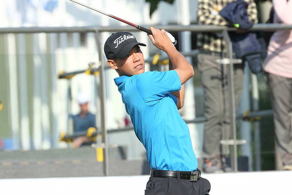 Matthew Cheung makes his UBS Hong Kong Open debut