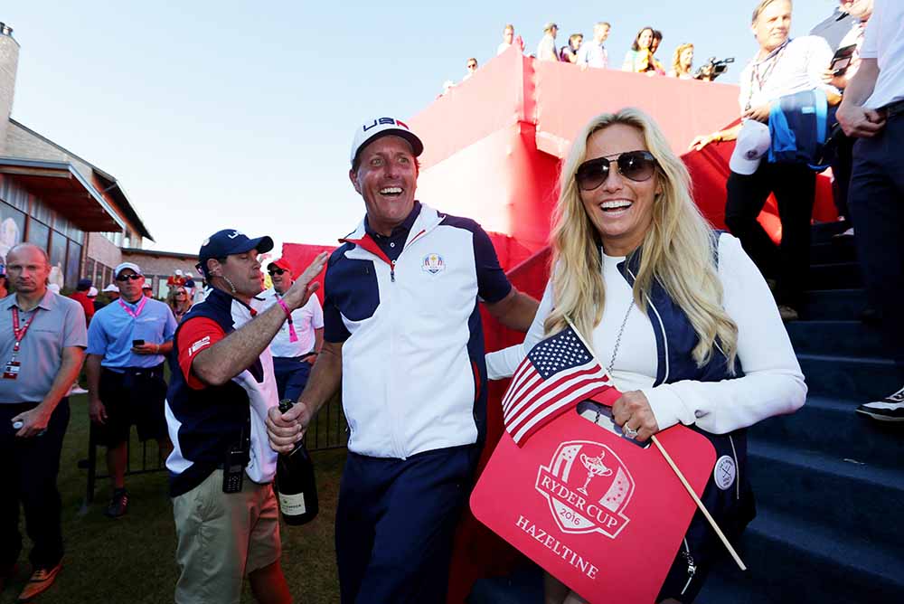 Phil Mickelson and his wife, Amy, launched the “Birdies for the Brave” programme over ten years ago