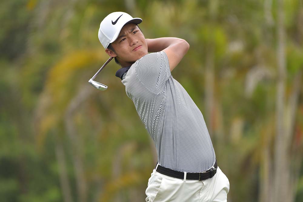 Yue Yin Ho finished runner-up in the Overall Boys’ Division