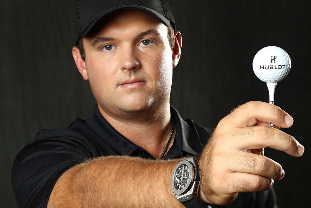 Patrick Reed and his Hublot Big Bang Unico Golf