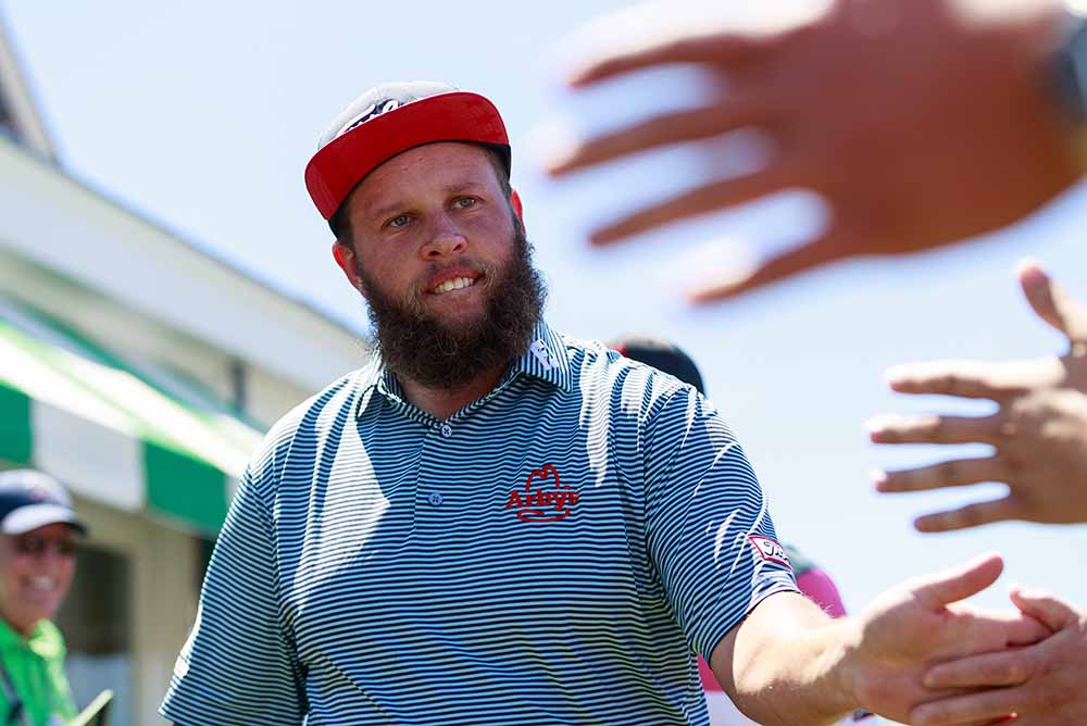 Andrew ‘Beef’ Johnston was the major witness to Mickelson’s ‘putt-gate’