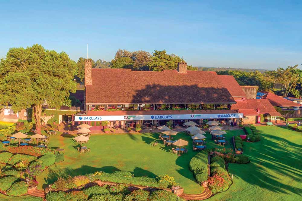 The clubhouse of Karen Country Club