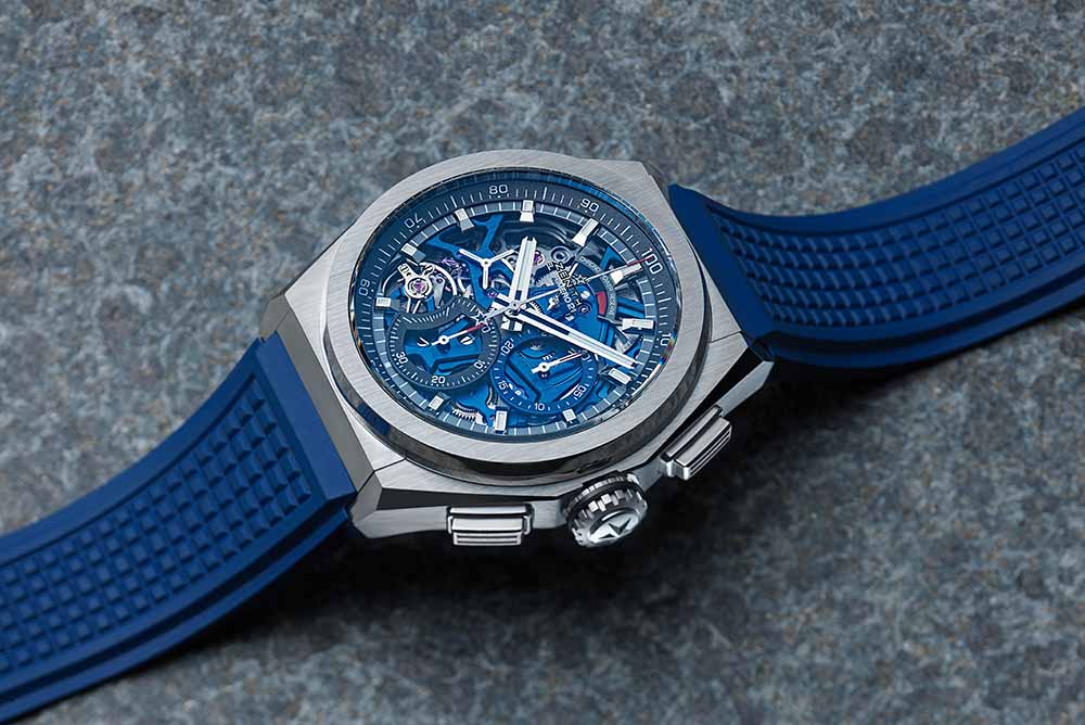 The technology is integral to the futuristic look of the watch