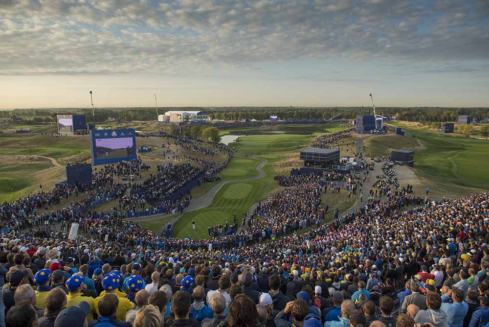 The 42nd Ryder Cup was the first ever to be staged in France