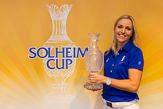 "I am extremely delighted and honoured to captain the 2015 Solheim Cup team," Koch said