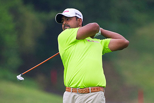 "I really played solid all day and it was nice to get such fantastic weather," said Lahiri
