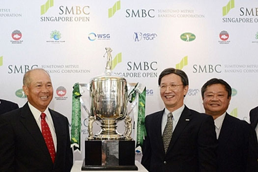 Sumitomo Mitsui Banking Corp will be the title sponsor of The Singapore Open