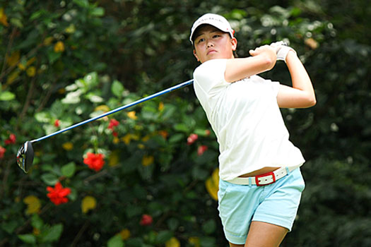 Isabella Leung is among the favourites at this week’s Faldo Series Hong Kong Championship