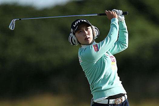 Kim has won six times on the Korean LPGA Tour