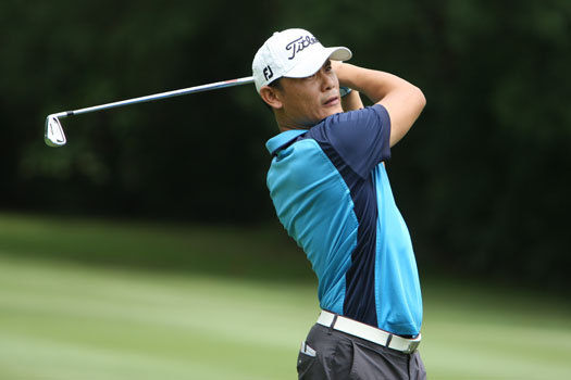 Wilson Choy lies in second with 68