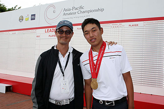 Roy Lee with 2015 AAC Champion Jin Cheng
