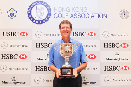 Doug Williams claims his  third consecutive Hong Kong Seniors Open title