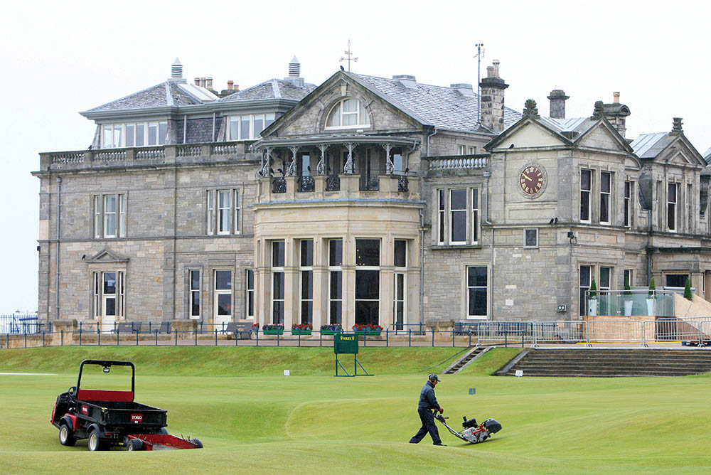 The Clubhouse of the Royal and Ancient Golf Club of St Andrews