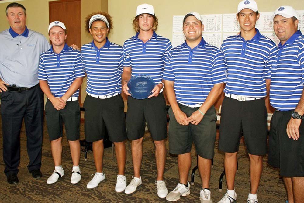 The Oklahoma City University golf team