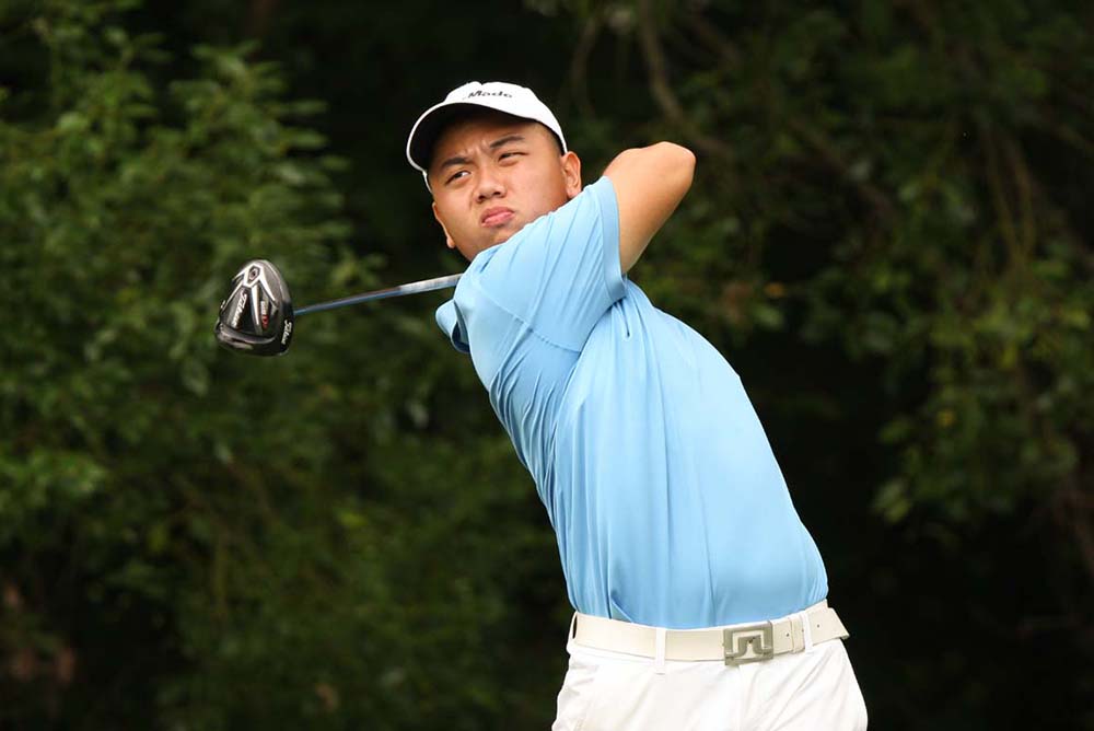Humphrey Wong posts a 67 in the first round