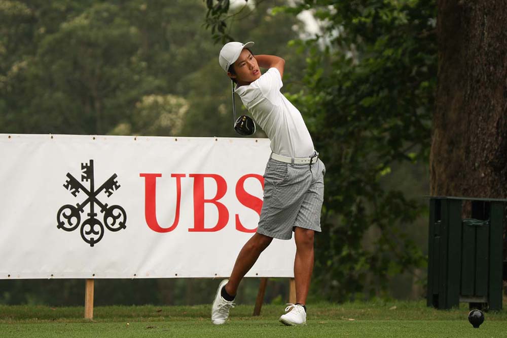16-year-old Yue Yin-Ho books his place at the UBS HK Open