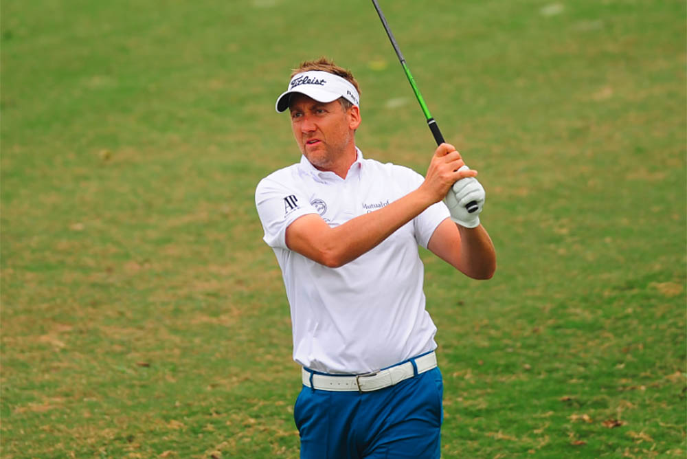 “I just tried to get my game into shape coming out here," said Poulter
