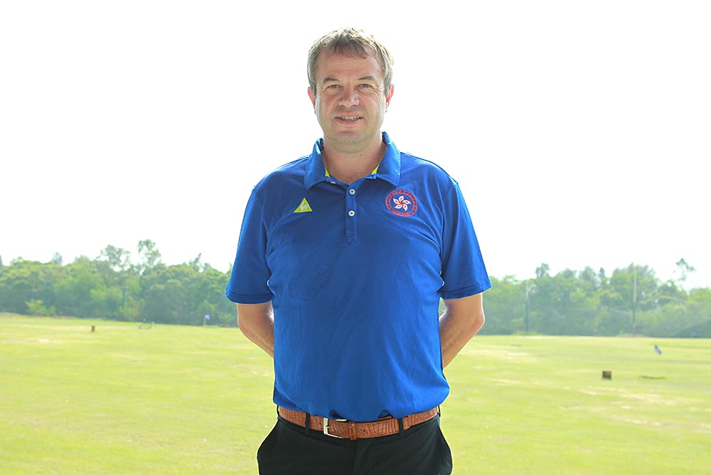 HKGA Golf Development Director Jon Wallett