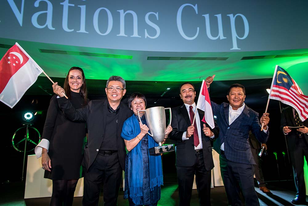 The Nations Cup goes to South Asia Team